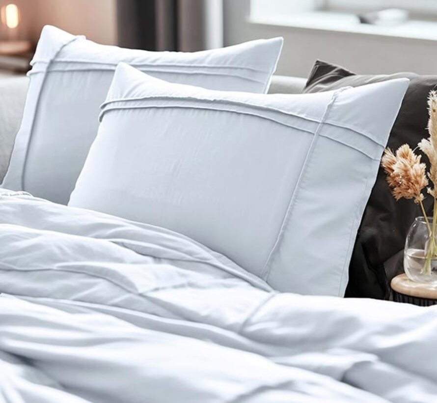 Washed Tufted - Wit Dekbedovertrek