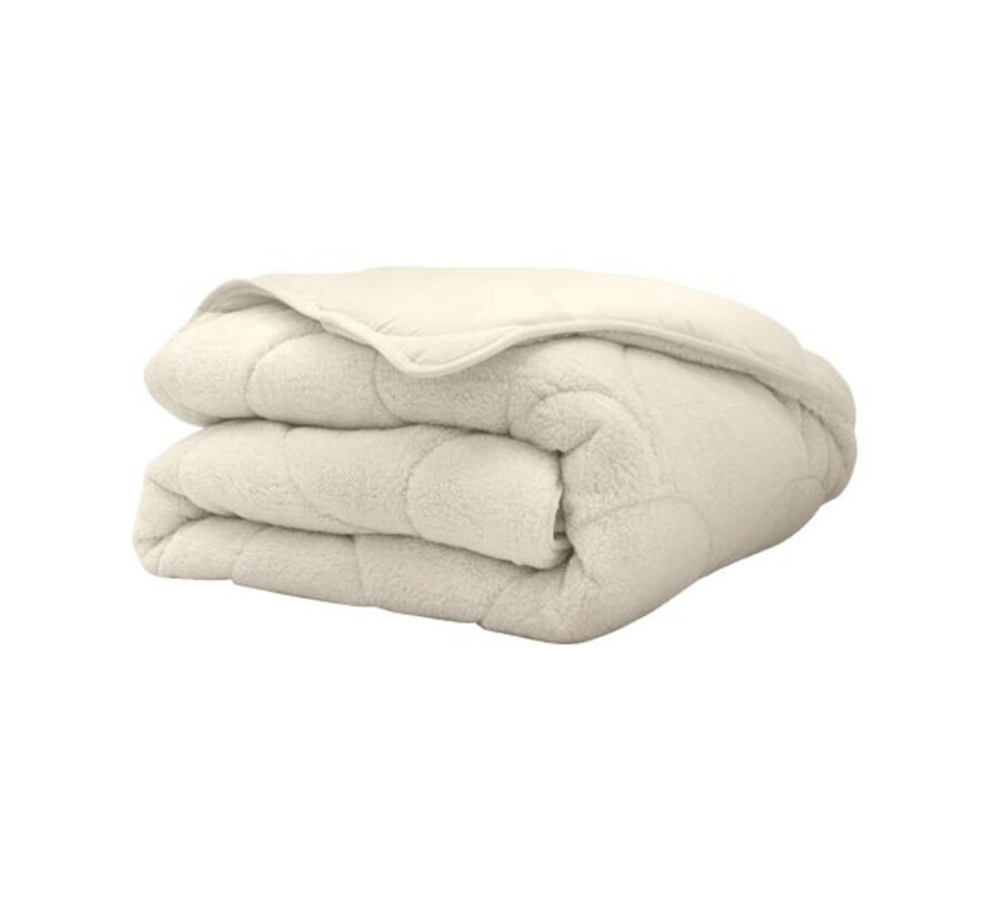 Dekbed Zonder Overtrek - Beige Teddy