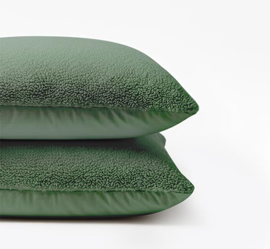 2-Pack: Kussenslopen - Groen Teddy