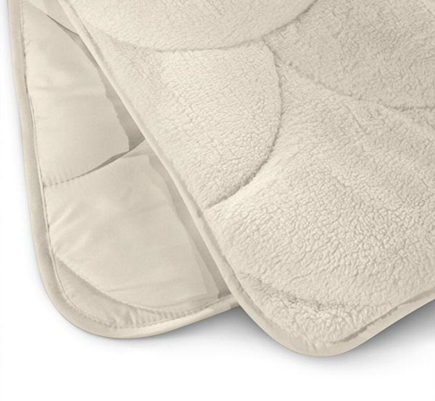 Dekbed Zonder Overtrek - Beige Teddy