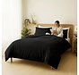 Velvet Coral - Zwart Dekbedovertrek
