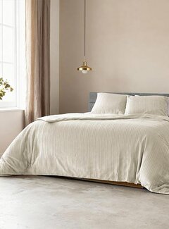 Sleeptime Velvet Lining - Beige Dekbedovertrek