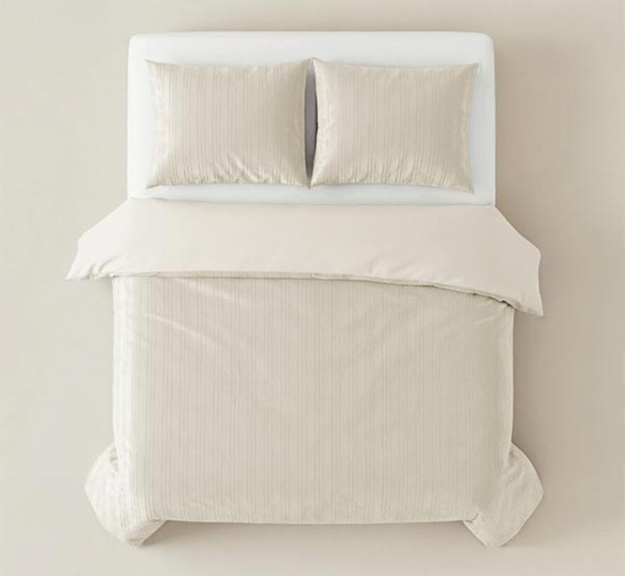 Velvet Lining - Beige Dekbedovertrek