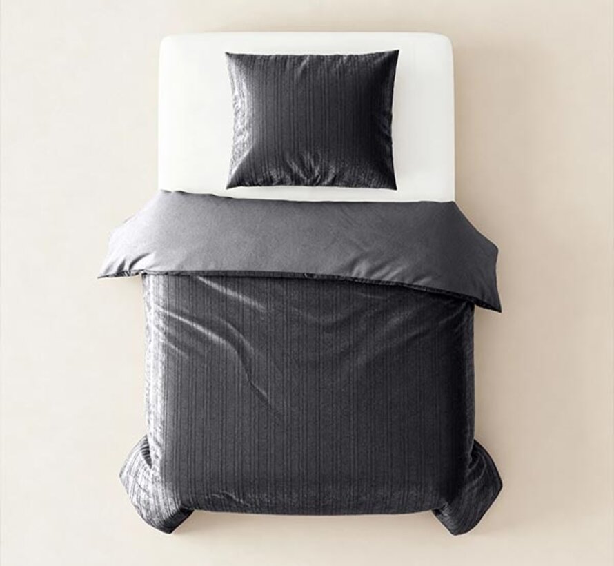 Velvet Lining - Zwart Dekbedovertrek