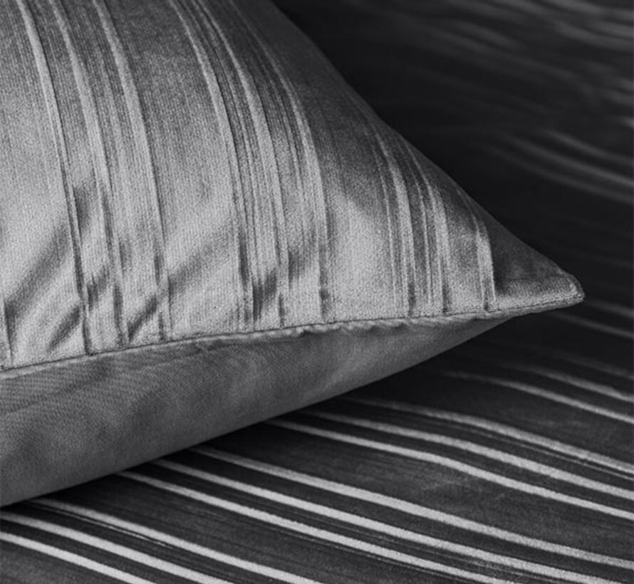 Velvet Lining - Zwart Dekbedovertrek