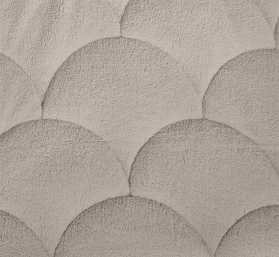 Dekbed Zonder Overtrek - Taupe Teddy