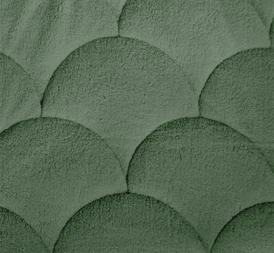 Dekbed Zonder Overtrek - Groen Teddy