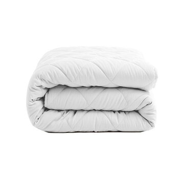 Zydante Dekbed Zonder Overtrek - Wit Perkaal Katoen