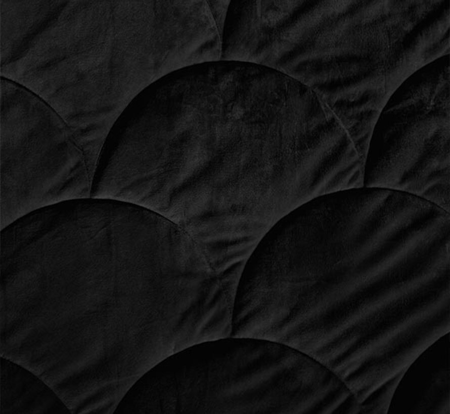 Dekbed Zonder Overtrek - Zwart Velvet