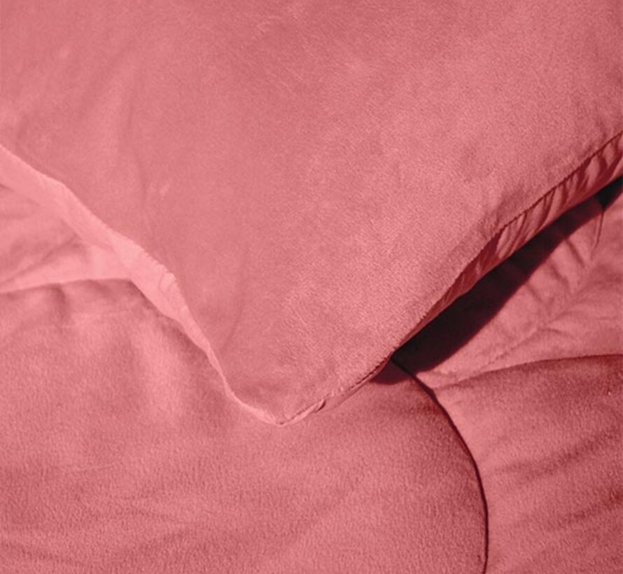 2-Pack: Kussenslopen - Oud Roze Velvet