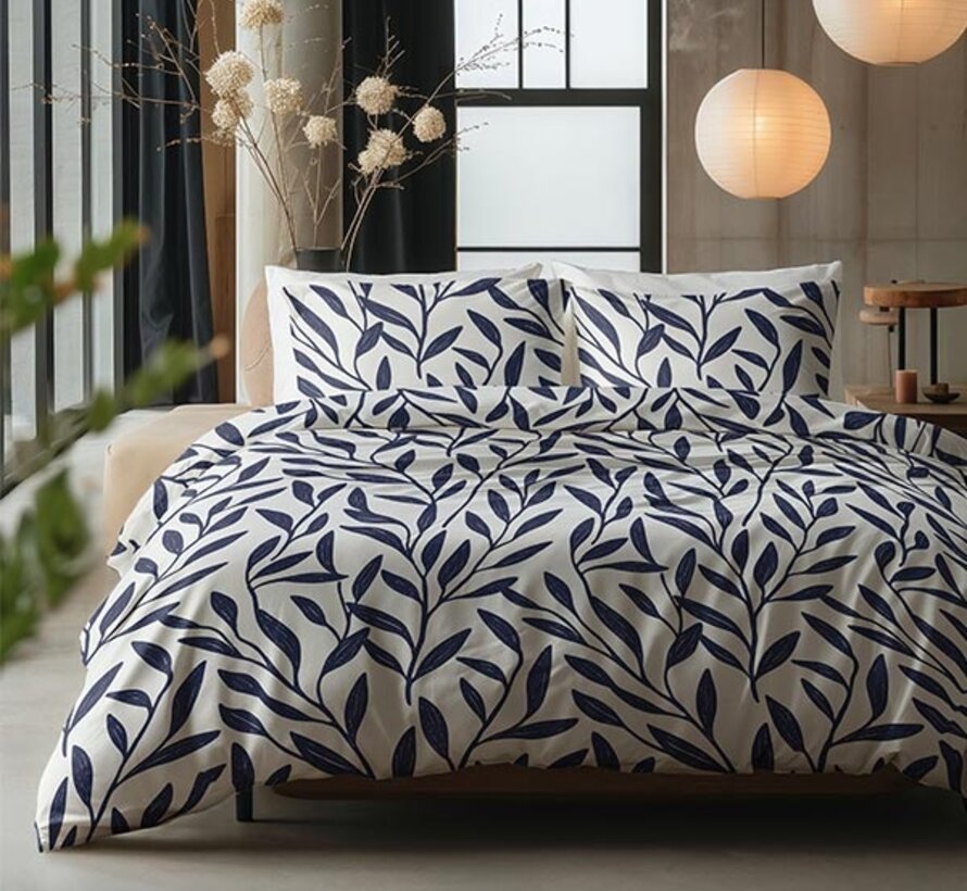 Blue Willow - Blauw Dekbedovertrek