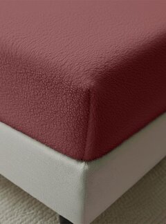 Whitelabel Hoeslaken - Oud Roze Teddy