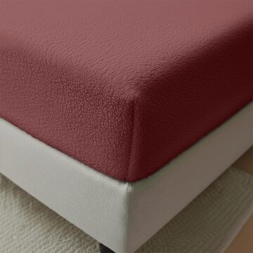 Whitelabel Hoeslaken - Oud Roze Teddy