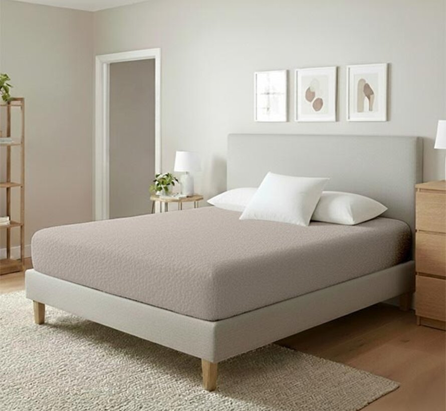 Hoeslaken - Taupe Teddy