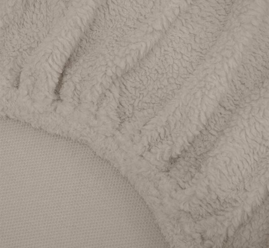 Hoeslaken - Taupe Teddy