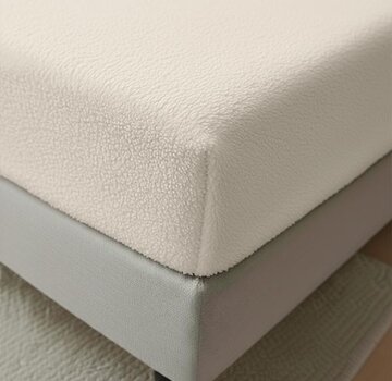 Whitelabel Hoeslaken - Beige Teddy