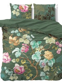 Dreamhouse Nature Chanda - Olijfgroen Dekbedovertrek