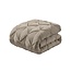 Dekbed Zonder Overtrek - Licht Taupe Velvet Diamond Pintuck