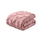 Dekbed Zonder Overtrek - Roze Velvet Diamond Pintuck