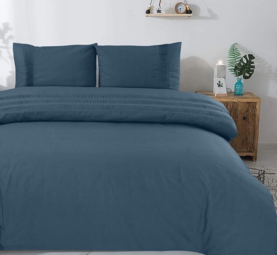 Bali - Blauw Dekbedovertrek