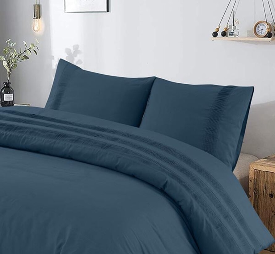 Bali - Blauw Dekbedovertrek