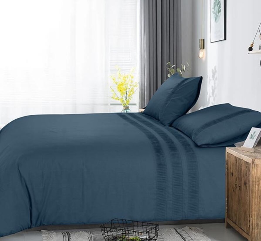 Bali - Blauw Dekbedovertrek