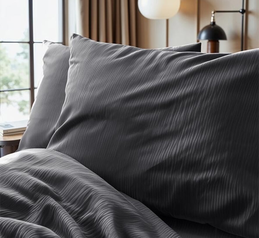 Velvet Cartier - Antraciet Dekbedovertrek