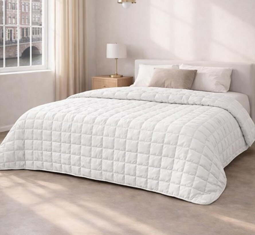 Dekbed Zonder Overtrek - Wit Puffy