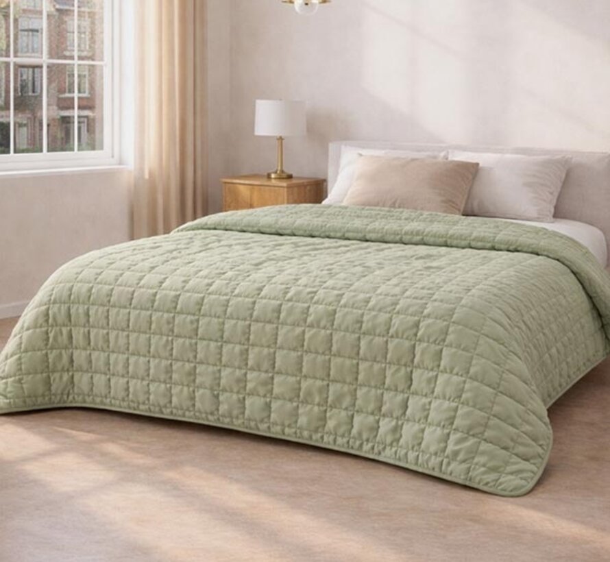 Dekbed Zonder Overtrek - Pistache Puffy