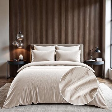 Sleeptime Velvet Cartier - Creme Dekbedovertrek