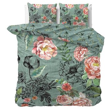 Dreamhouse Nature Diana - Groen Dekbedovertrek