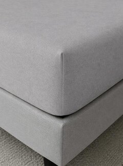 Whitelabel Hoeslaken - Enkel Jersey - Grijs