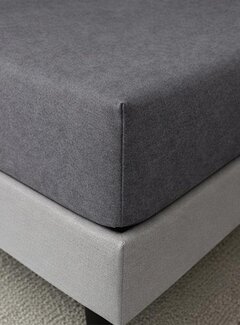 Whitelabel Hoeslaken - Enkel Jersey - Antraciet