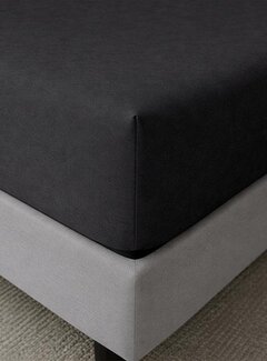 Whitelabel Hoeslaken - Enkel Jersey - Zwart