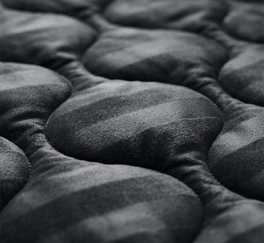 Dekbed Zonder Overtrek - Antraciet Hotel Velvet Lazy