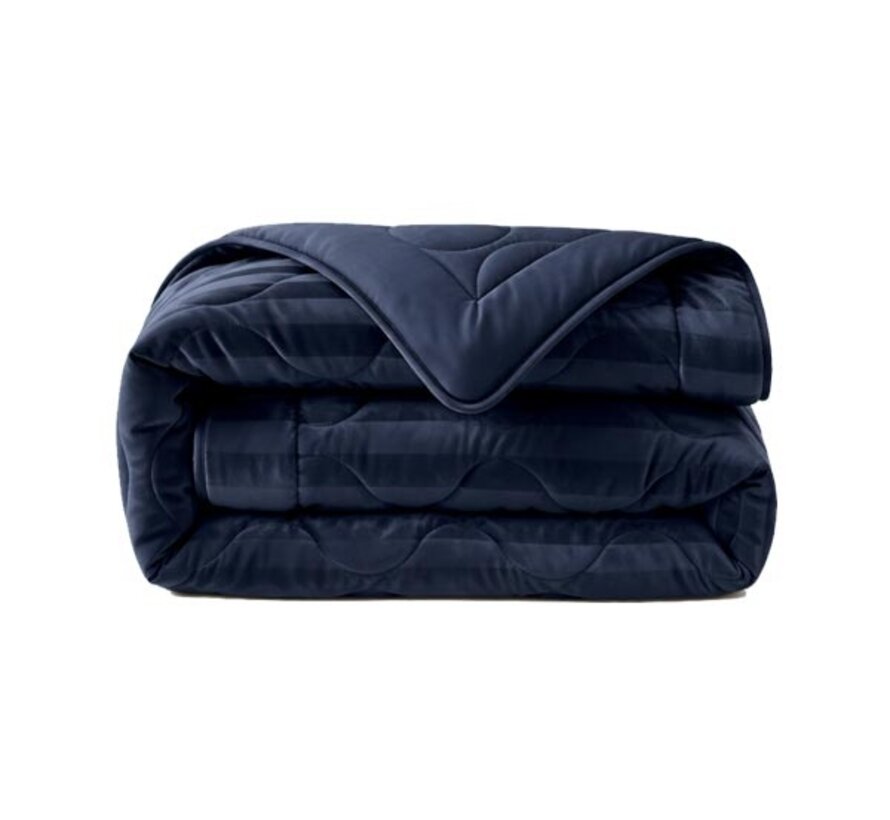 Dekbed Zonder Overtrek - Navy Hotel Velvet Lazy