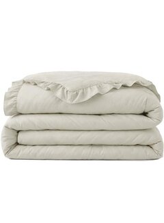 Sleeptime Dekbed Zonder Overtrek - Gebroken Wit Ruffles Lazy