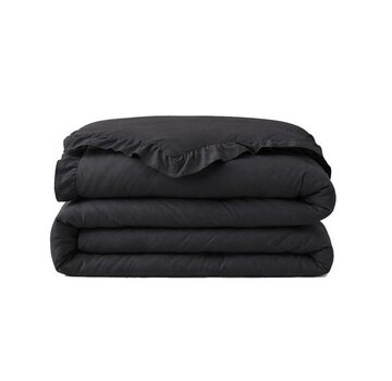 Sleeptime Dekbed Zonder Overtrek - Antraciet Ruffles Lazy