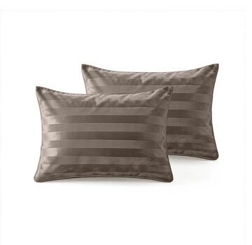 Sleeptime 2-Pack: Kussenslopen - Taupe Hotel Velvet