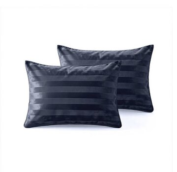 Sleeptime 2-Pack: Kussenslopen - Navy Hotel Velvet