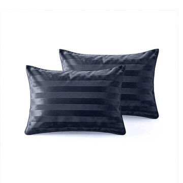 Sleeptime 2-Pack: Kussenslopen - Navy Hotel Velvet