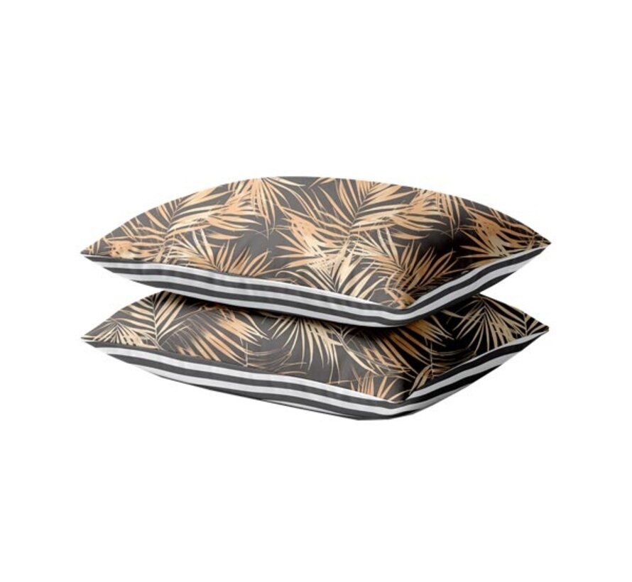 2-Pack: Kussenslopen - Orange Leafs