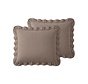 2-Pack: Kussenslopen - Taupe Ruffles