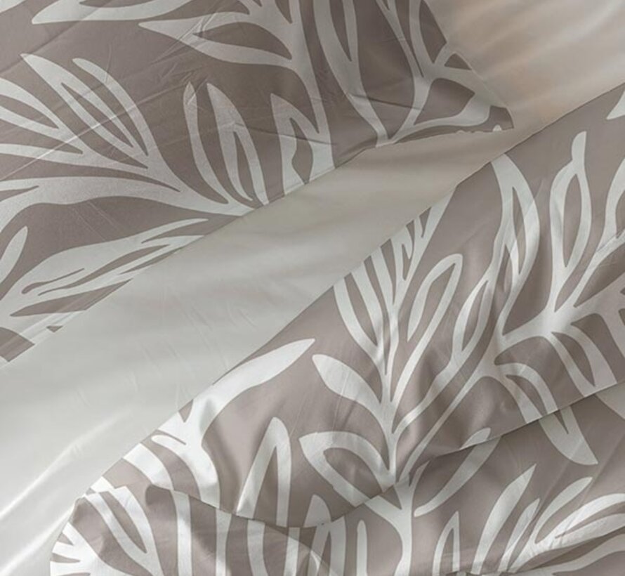 Breeze - Taupe Dekbedovertrek