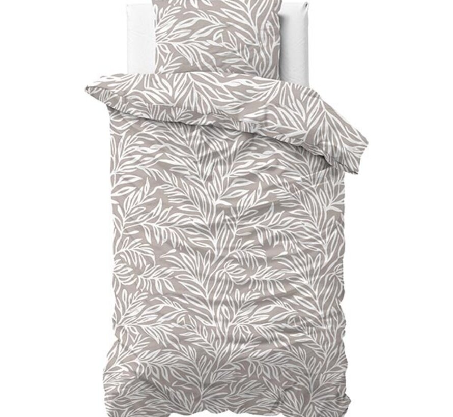 Breeze - Taupe Dekbedovertrek