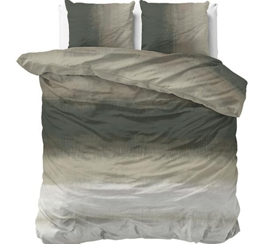 Eden - Groen Dekbedovertrek