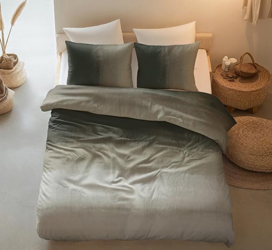 Eden - Groen Dekbedovertrek