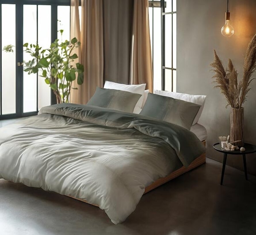 Eden - Groen Dekbedovertrek