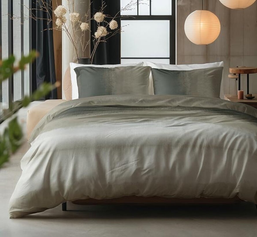 Eden - Groen Dekbedovertrek