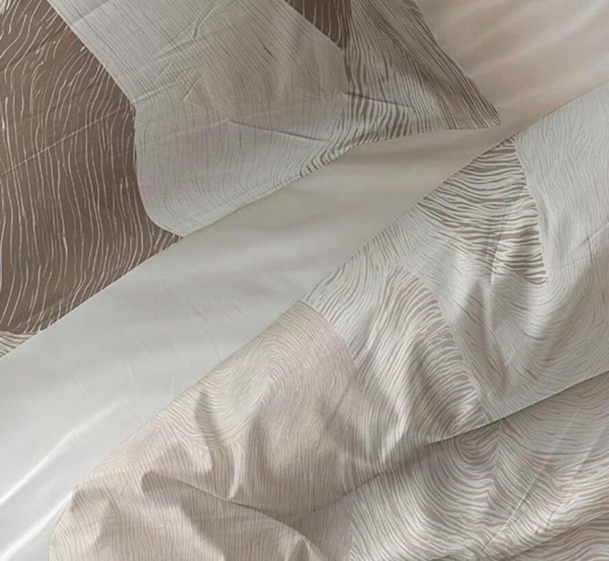 Echo - Beige Dekbedovertrek